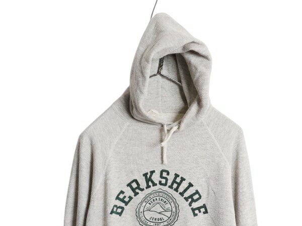 【8/15 24h限定777円OFFクーポン!】 70s USA製 2段 染込み カレッジ プリント スウェット パーカー メンズ レディース S 程/ ヴィンテージ トレーナー 霜降り グレー 裏起毛 灰| 古着 中古 70’s 70年代 アメリカ製 米国製 ビンテージ スウェットパーカー プリントパーカー