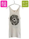 【7/9 最大半額SALE&ポイント5倍!!】 60s 70s USA製 両面 プリント リブ編み タンクトップ メンズ レディース M 小さめ S 程 ヴィン...