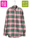【7/8 最大半額SALE&ポイント5倍!!】 00s ラルフローレン チェック 長袖 ボタンダウン シャツ メンズ M オールド ポロ 長袖シャツ オックスフ...