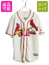 【7/9 最大半額SALE&ポイント5倍!!】 カージナルス ベースボール シャツ メンズ M / MLB オフィシャル マジェスティック 大リーグ ユニフォー...
