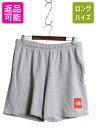 【7/13 24h限定555円OFFクーポン配布!】 US企画 ノースフェイス ポケット付き スウェット ショートパンツ メンズ L / アウトドア ショーツ ...