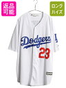 【7/8 最大半額SALE&ポイント5倍!!】 ドジャース ベースボール シャツ メンズ XL / MLB オフィシャル マジェスティック 大リーグ ユニフォー...