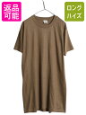 【7/27 24h限定ポイント5倍!】 デッドストック 80s 米軍実物 US ARMY 無地 半袖 Tシャツ LARGE / 82年製 ヴィンテージ ミリタリー シングルステッチ アンダーシャツ 軍物| 新品 新古品 未使用品 デッド 80年代 ビンテージ USARMY 米軍 アーミー カットソー インナー クルー