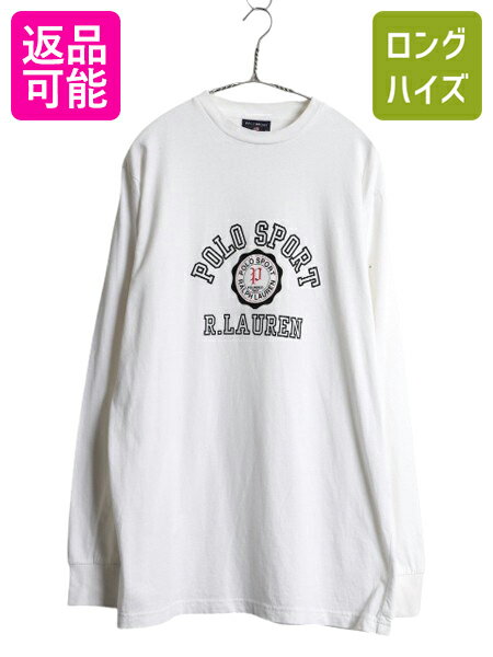 【希少】 POLO SPORTS 袖プリント ロンT 長袖 Tシャツ 楽天市場】ポロスポーツ(長さ(袖)長袖)(Tシャツ