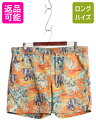 【7/13 24h限定555円OFFクーポン配布!】 ポロ ラルフローレン 総柄 ナイロン ショートパンツ メンズ M / スイム サーフ ショーツ 水陸両用 ...