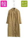 00s ローレン ラルフローレン サファリ シャツ ワンピース レディース XS 程 古着 100% リネン 七分袖 シャツワンピ ハンティング ひざ下丈| 中...