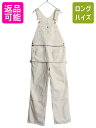 【7/18 ご愛顧感謝デーポイントUP!】 60s USA製 ★ パワーハウス オーバーオール 実寸 36 古着 ヴィンテージ モンゴメリーワード ツナギ ペインター ワーク エプロン付き 生成り| 中古 60年代 60's Powr House Montgomery Ward ユニオンメイド アメリカ製 コットン オールイ
