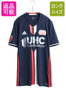 【7/27 24h限定ポイント5倍!】 アディダス ニューイングランド レボリューション サッカー ユニフォーム メンズ M / 正規品 MLS 2016 モデル オフィシャル 当時物 Tシャツ| 古着 中古 adidas メジャーリーグ アメリカ レプリカ ユニホーム 半袖Tシャツ 半袖シャツ フットボ