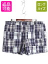 【9/6 最大半額SALE&店内ポイント5倍!】 90s ポロスポーツ ラルフローレン パッチワーク ショートパンツ メンズ L オールド ポロ チェック ショーツ 海パン 短パン 水陸両用 スイム| 古着 中古 90年代 POLO SPORT RALPH LAUREN ハーフパンツ ショート パンツ スイムパンツ