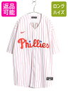 【7/30 24h限定10%OFFクーポン!】 フィリーズ ベースボール シャツ メンズ XL / MLB オフィシャル ナイキ スウッシュ 大リーグ ユニフォ...