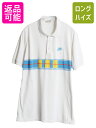 【8/8 最大半額SALE&ポイント5倍!!】 90s ナイキ ボーダー 半袖 ポロシャツ メンズ L / オールド 初期 銀タグ 半袖シャツ スウッシュ スム...