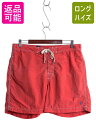 【9/6 最大半額SALE&店内ポイント5倍!】 00s ポロ ラルフローレン ナイロン ショートパンツ メンズ М 古着 オールド ショーツ 水陸両用 短パン 海パン インナー付き サーフ スイム| 中古 00年代 POLO RALPH LAUREN ハーフパンツ ショート パンツ スイムパンツ ボードショー