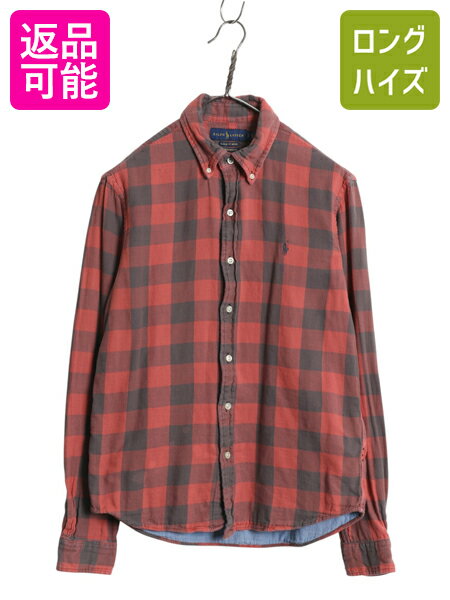 【美品】POLO Ralph Laurenコットンガーゼシャツ / L 美品】POLO Ralph Laurenコットンガーゼシャツ / L