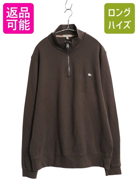 新品　未使用　タグ付　バーバリー　ゴルフ　 ハーフジップ　M 定価24,150円 美品 バーバリーゴルフ ハーフジップ スウェット プルオーバー