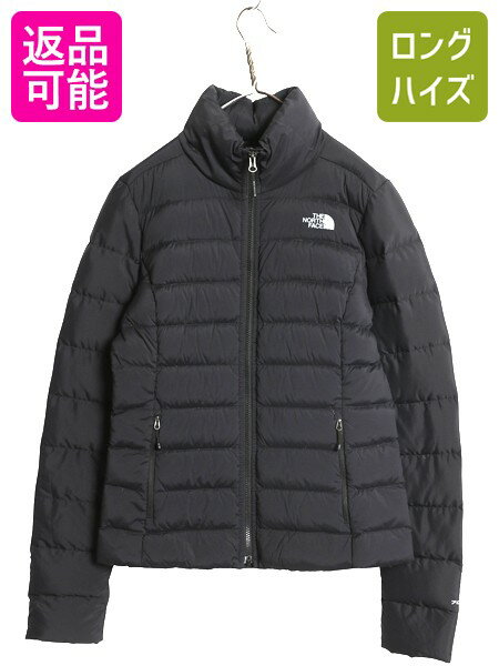 US企画 ノースフェイス ナイロン ダウン ジャケット レディース S / キルティング ジャンパー ...