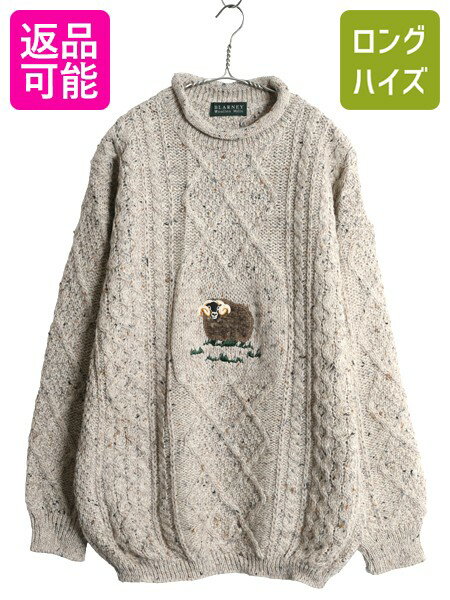 Blarney Woolen Mills եå㡼ޥ  ˥å   ǥ L / ͥå ҥĥ ɽ  ֥ ...