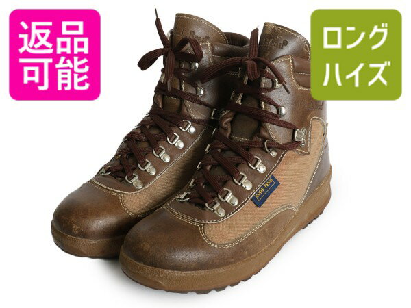 【2/8 20名限定1000円OFF×最大半額】 イタリア製 ★ エルエルビーン ゴアテックス マウンテン ブーツ 9 1/2 メンズ 27.5cm / 本革 レザー シューズ トレッキング アウトドア 茶| 中古 LLBean LLビーン GORE-TEX レザーシューズ ショート レザーブーツ ハイキング トレッキ