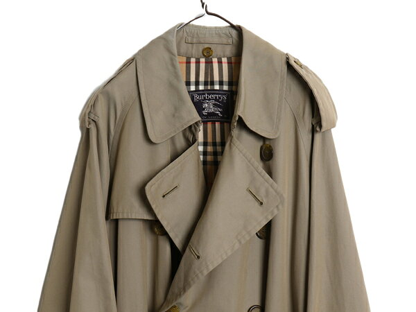 80s 90s 一枚袖 バーバリー プローサム トレンチ コート 42 SHORT L 程 古着 イギリス製 ヴィンテージ 10 auc-grab-10168364 古着ヴィンテージショップLong his サンプル画像3