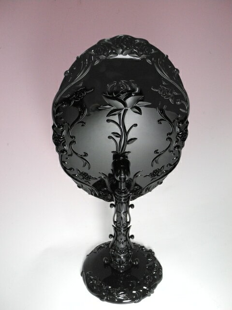 【お買い物マラソン 20%offクーポン】 ブラックローズスタンドミラー ラグジュアリー mr617 [3]