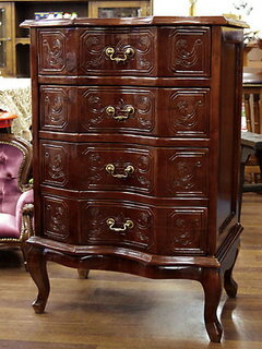 オスカー 4段チェスト ラグジュアリーAV収納 メーカー直送　che102