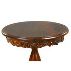 ロマンチック 姫系 アンティーク家具 シャビーシック 家具 シンプル 茶色 ブラウン テーブル サイドテーブル 机 クラシック マホガニーコーヒーテーブルta114【大人カワイイ】【新生活】【RCP】