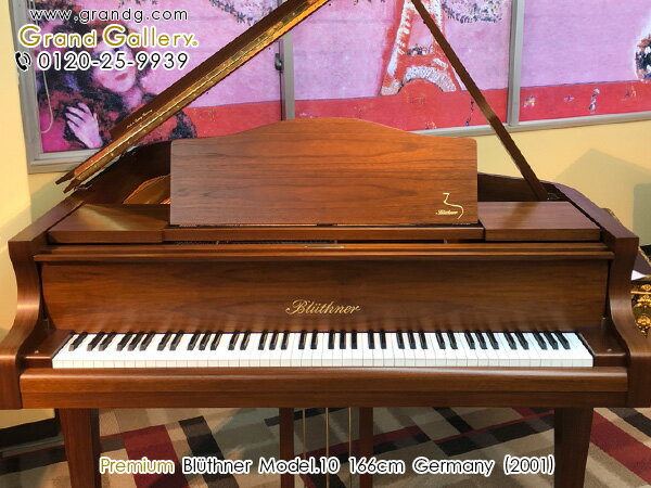 Bluthner ブリュートナー model.10【中古】【中古ピアノ】【中古グランドピアノ】【グランドピアノ】【木目】【240131】