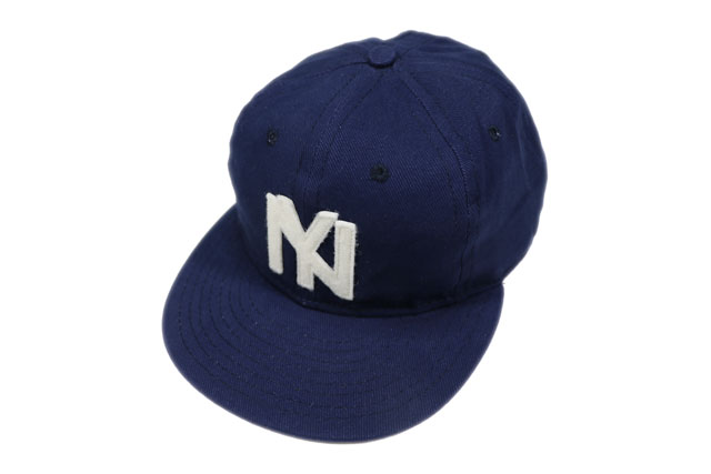 EBBETS FIELD FLANNELS/エベッツフィールドフランネルズ ヴィンテージボールキャップ コットンタイプ　「BROOKLYN EAGLES　1935」　　あす楽