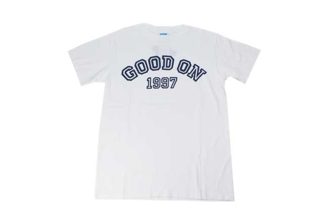 Rakuten - GOOD ON グッドオン 半袖 ショートスリーブ 1997プリントTシャツ ホワイト USA コットン ユニセックス 日本製 ブランド 送料無料 ブランド
