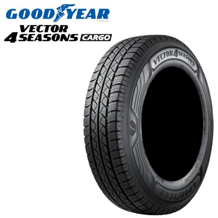 Rakuten - グッドイヤー ベクターフォーシーズンズ カーゴ 145/80R12 80/78N◆GOODYEAR VECTOR 4SEASONS CARGO バン・トラック用オールシーズンタイヤ