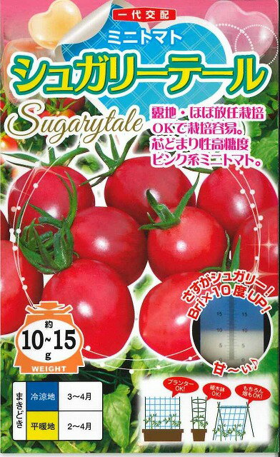 トマト　ミニトマト シュガリーテール　500粒　ナント種苗