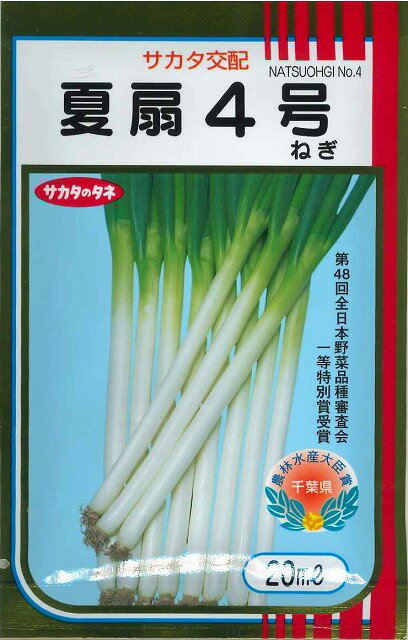ねぎ 夏扇4号 20ml(裸種子) (株)サカタのタネ