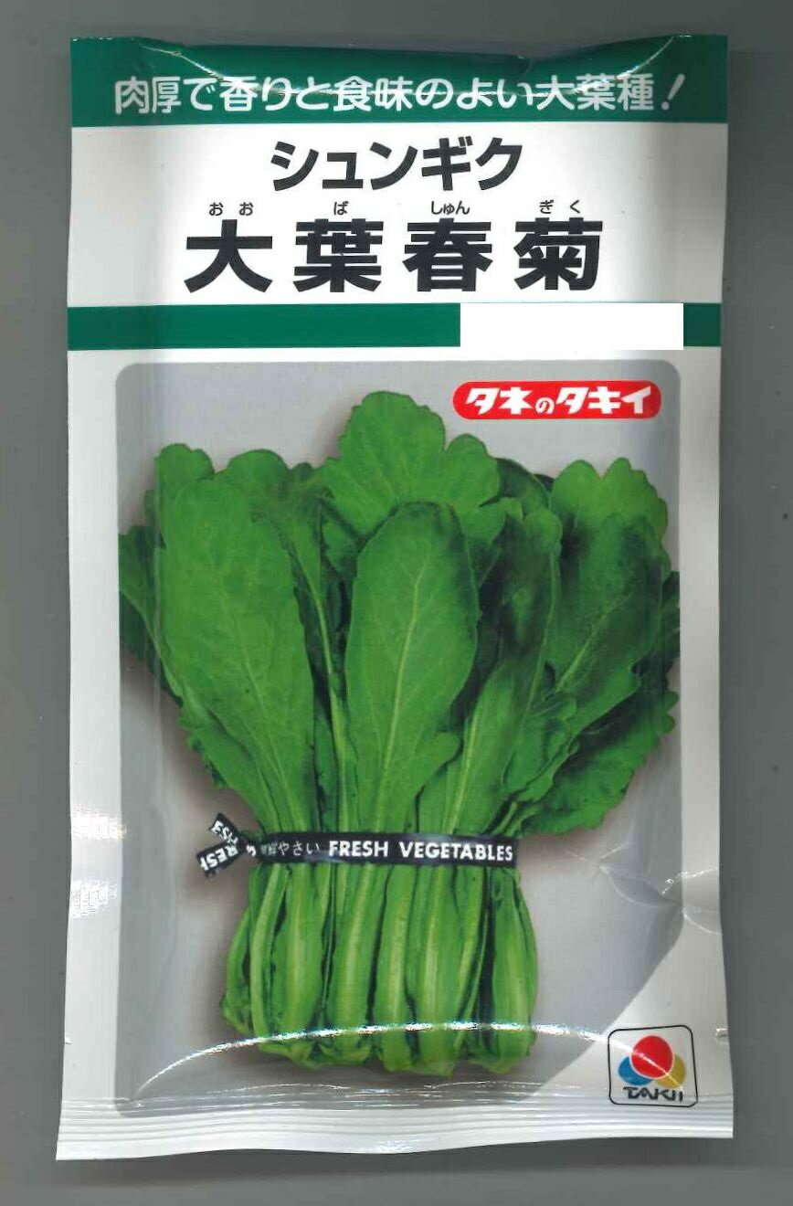 葉物 大葉春菊 90ml タキイ種苗(株)GF