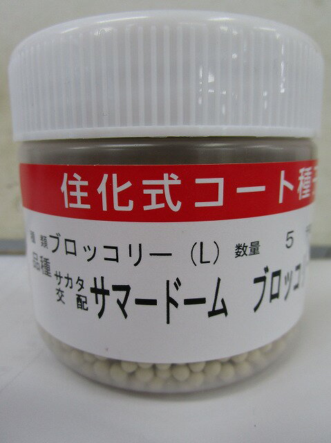 ブロッコリー サマードーム コート5000粒 (株)サカタ