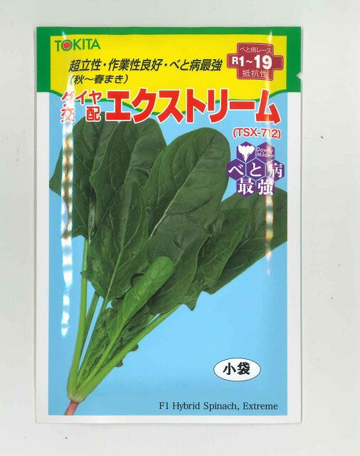 ほうれんそう エクストリーム 　30ml トキタ種苗(株)