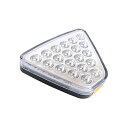 【送料無料】 ホンダ フィット / フィットRS / フィットハイブリッド GK3 GK4 GK5 GK6 / GK5 / GP5 純正RSオプション風 LED リフレクター バックフォグ ブレーキ/スモール連動 ホワイト 白