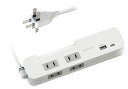 【送料無料】 4AC-2USB-30W PD WH OAK カシムラ AC-009
