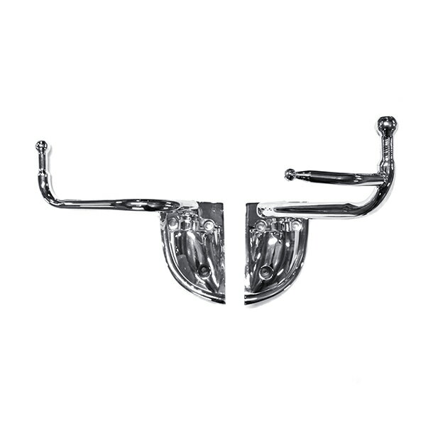 【送料無料】 いすゞ イスズ 2t NEWエルフ 平成5年7月〜平成16年5月 メッキ ミラーステー ロングステータイプ 左右セット