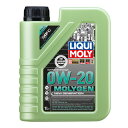 LIQUI MOLY リキモリ モリジェンニュージェネレーション 0W20 1L 21356 LIQUI MOLY リキモリ エンジンオイル 0W20 1L 1リットル Molygen New Generation 0W-20 ガソリンエンジン専用 水素化分解合成油 摩擦抵抗を極限まで低減し金属部分を摩耗から保護