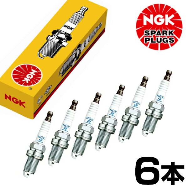 【メール便送料無料】 NGK アルテッツァ GXE10 / アルテッツァジータ GXE10W GXE15W 標準プラグ BKR6EYA-11 4073 6本 トヨタ スパークプラグ