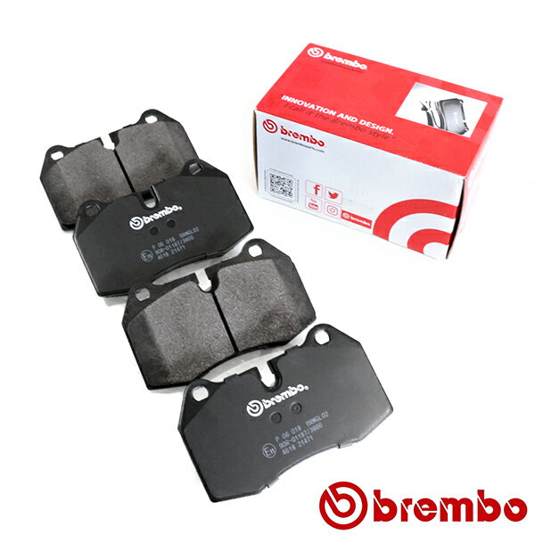brembo ブレンボ 8シリーズ E40 ブレーキパッド フロント用 P06 018 BMW ディスクパッド ブレーキパット