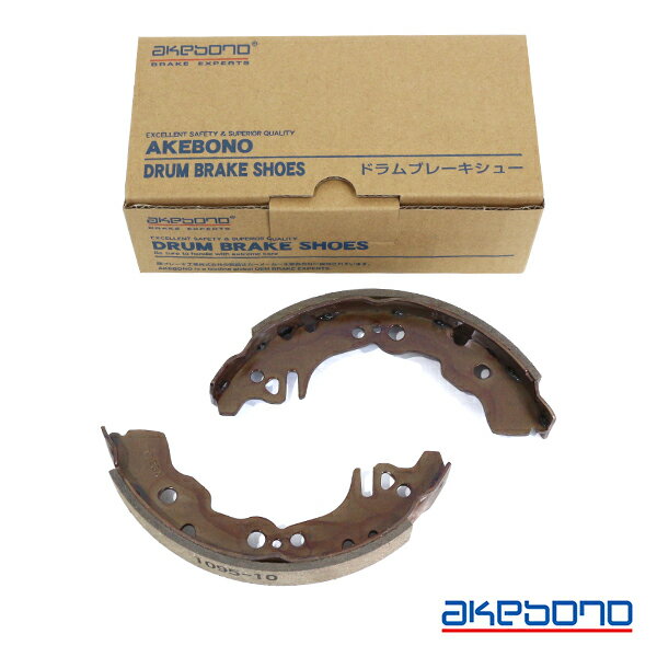 曙 AKEBONO コペン LA400K ブレーキシュー ハーフタイプ NN1095H ダイハツ ドラムブレーキシュー 曙ブレーキ工業 ハーフキット