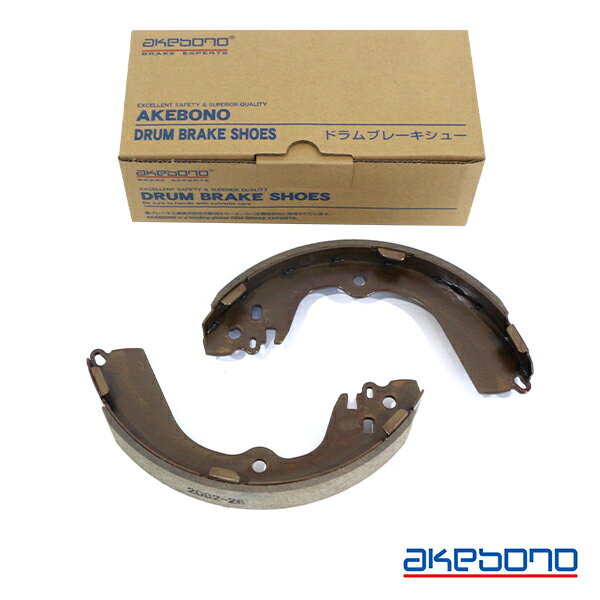 曙 AKEBONO バネット M20 ブレーキシュー ハーフタイプ NN2082F 日産 ドラムブレーキシュー 曙ブレーキ工業 ハーフキット