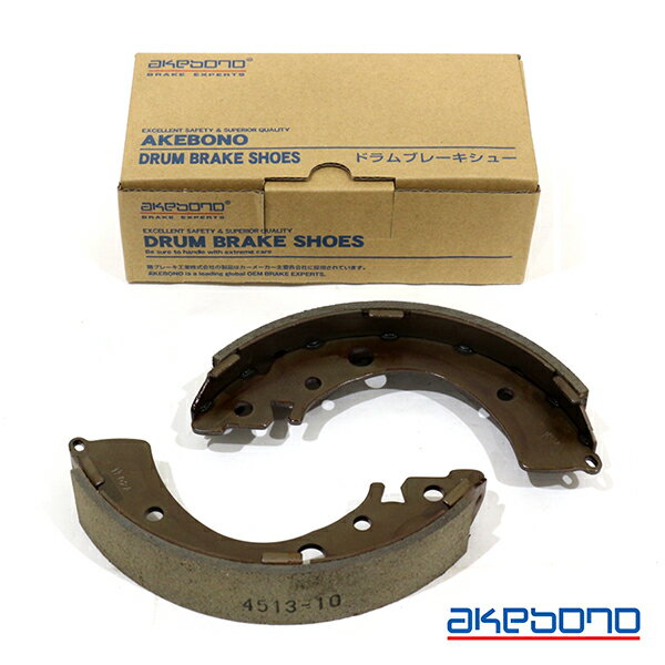 曙 AKEBONO アスコットイノーバ CB3 ブレーキシュー ハーフタイプ NN4513H 共通 ホンダ ドラムブレーキシュー 曙ブレーキ工業 ハーフキット