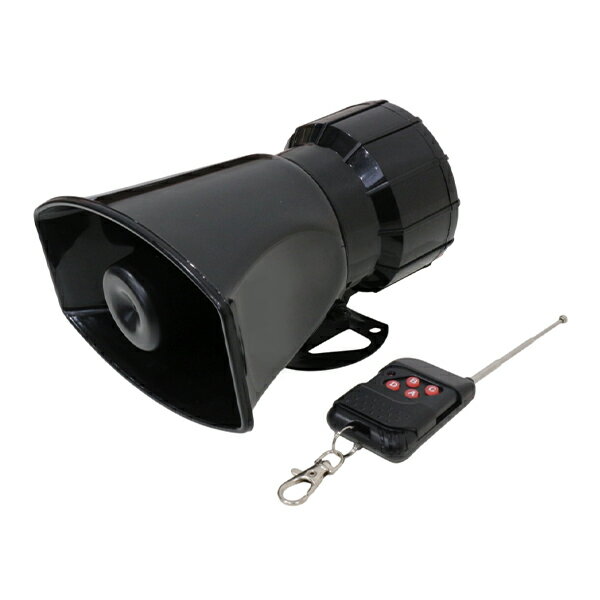 楽天市場】拡声器 dc12v 車載用 サイレン 付き 防犯 パトロールの通販