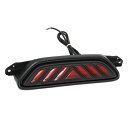 【送料無料】 LED リア フォグランプ C-HR CHR C HR ZYX10 NGX50 レッド 赤 リア バンパー テール ブレーキ 追突防止 リアフォグ...