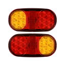 【送料無料】 LEDテールランプ テールライト 小型 汎用 12V専用 反射板付 スモール ウインカー ブレーキ 軽トラ トレーラー ジムニー等