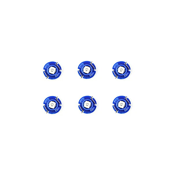 【メール便送料無料】 エアコンパネルLED クレスタ JZX100系 H8.9〜H13.6 ブルー/青 エアコンLED トヨタ オート・デジタル表示【T3 T4.2 T4.7 T5 インテリア パネル バルブ ライト AC 電球 ランプ 内装 イルミ ドレスアップ】