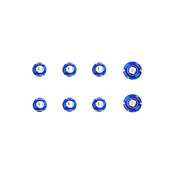 【メール便送料無料】 エアコンパネルLED ステップワゴン RF3 RF4 RF5 RF6 RF7 RF8 H15.6〜H17.4 ブルー/青 エアコンLED ホンダ オート・デジタル表示【T3 T4.2 T4.7 T5 インテリア パネル バルブ ライト AC 電球 ランプ 内装 イルミ ドレスアップ】