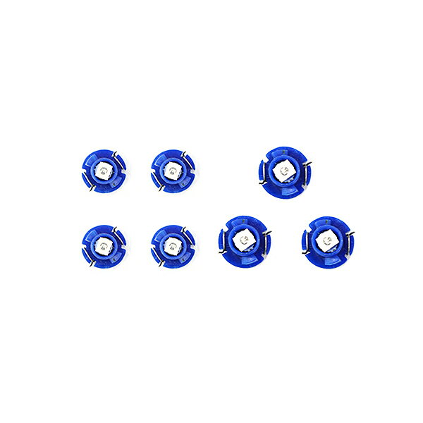 【メール便送料無料】 メーターパネルLED エスティマ30/40 MCR、ACR30・40 H15.5〜H17.12 ブルー メーターLED トヨタ マイナー後【T3 T4.2 T4.7 T5 インテリア パネル バルブ ライト AC 電球 ランプ 内装 イルミ ドレスアップ】