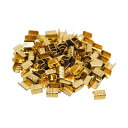 【メール便送料無料】 100個セット 配線接続 スプライス端子 圧着端子 0.3sq-0.75sq 結線 ターミナル オープンバレル クイック端子 配線作業に便利! 100個売り(2)